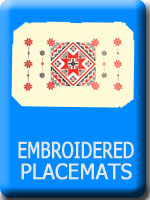 Ukrainian Embroidered Placemats