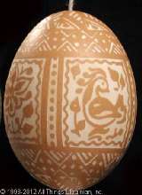  Easter Egg Pysanky PYS12080 
