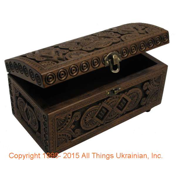 Carpathian Hand Carved Box # CWB1510 