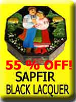 Sapfir Black Lacquer Wood Crafts