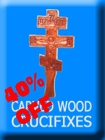 Carved                Wood Crosses and Crusifixes