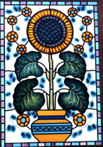 Click here for Custom Stained Glass windows commisioned to Ukrainan master Craftsman Anatoli Balukh